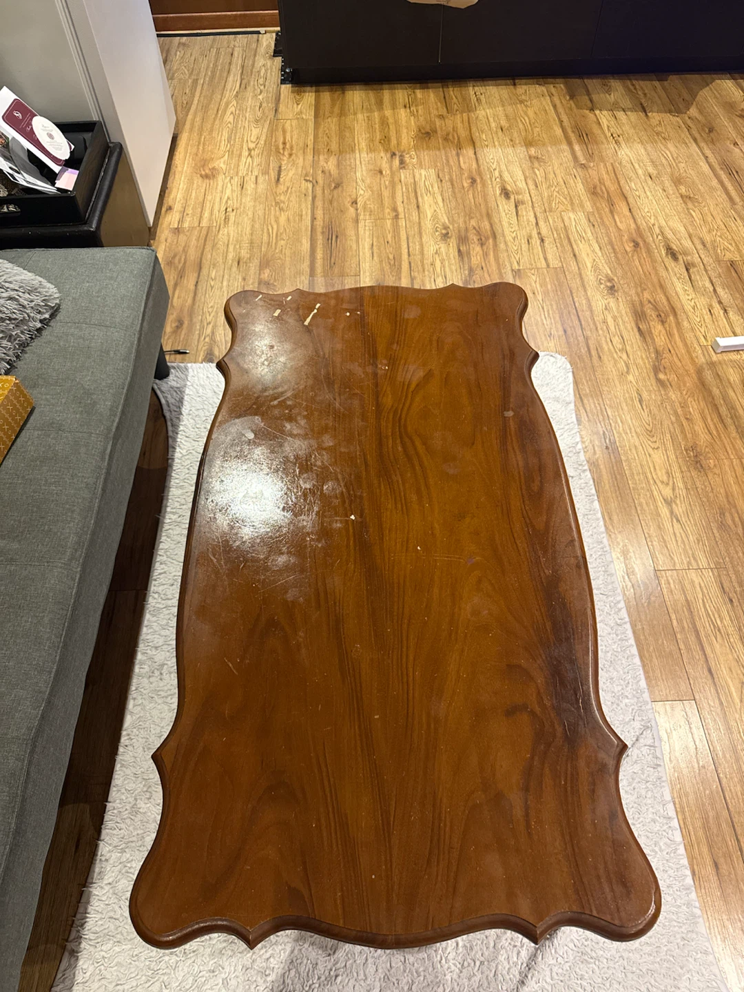 Vintage Wooden Coffee Table - photo 2