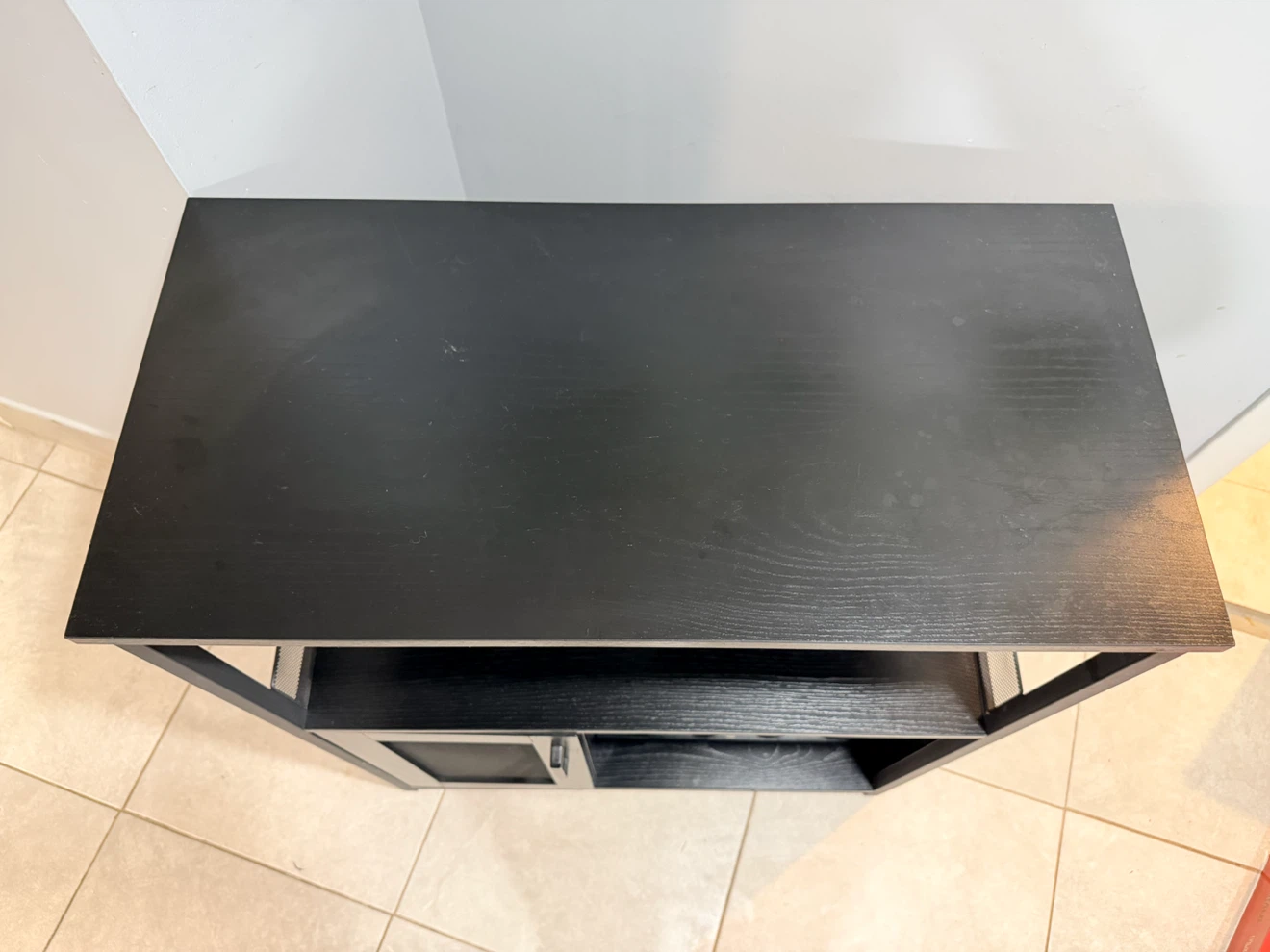 Industrial Black Wine Bar Cabinet - photo 2