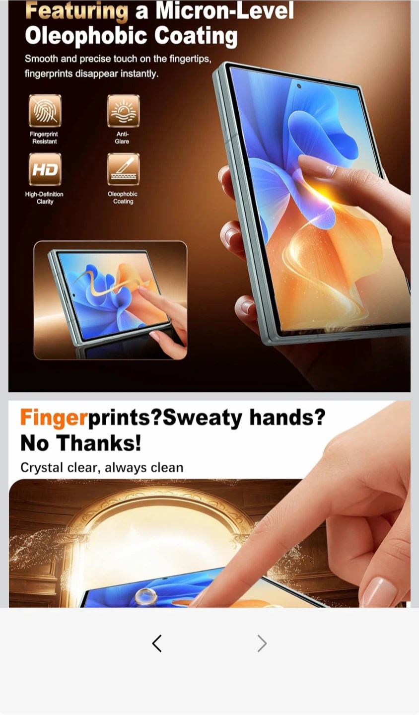UniqueMe Matte Screen Protector for Samsung Galaxy Z Fold 8 - photo 5