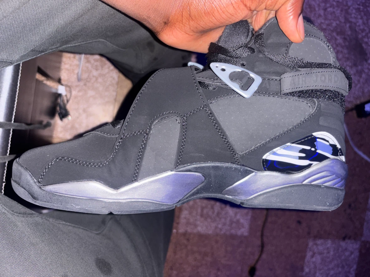 Jordan 8 Retro Black Silver - photo 4