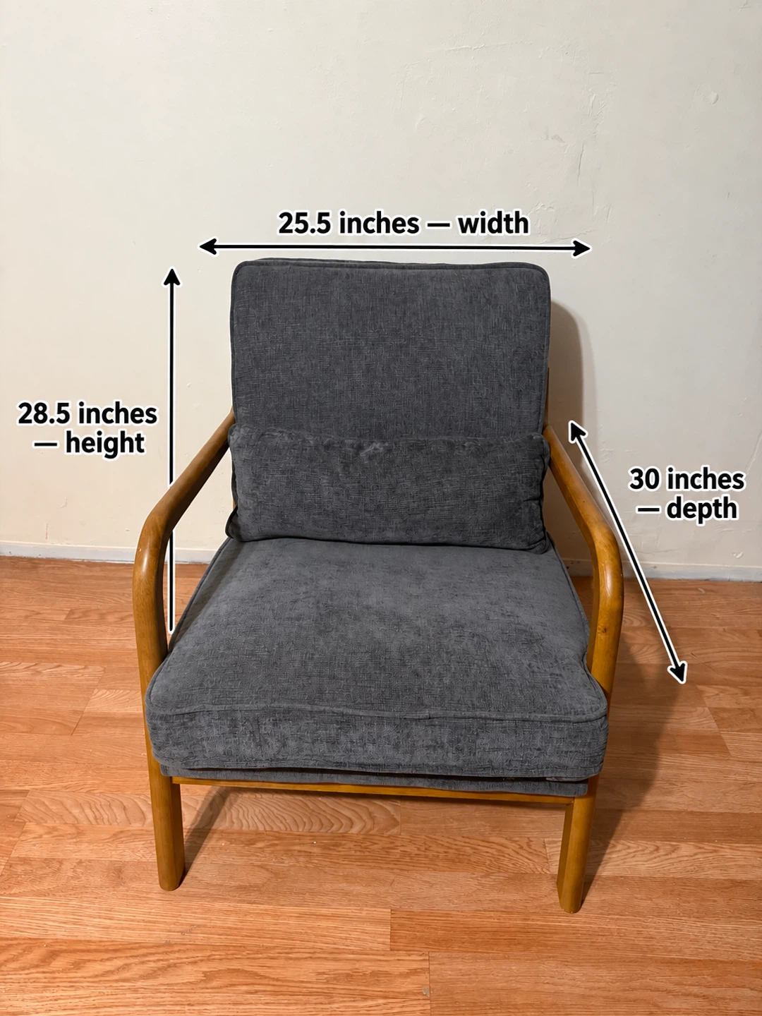 Set of Two Mid-Century Modern Accent Chairs - photo 4