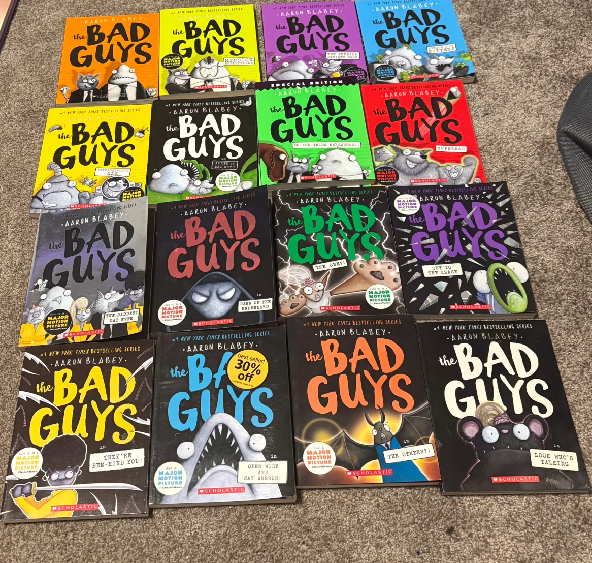 Large Collection of The Bad Guys, Dog Man and Cat Kid Books - photo 2