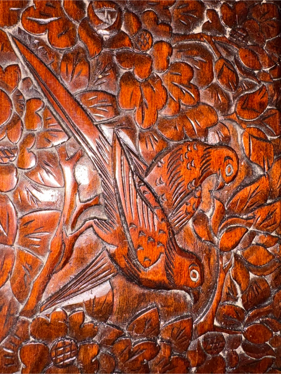 Carved Wooden Keepsake Box - photo 2