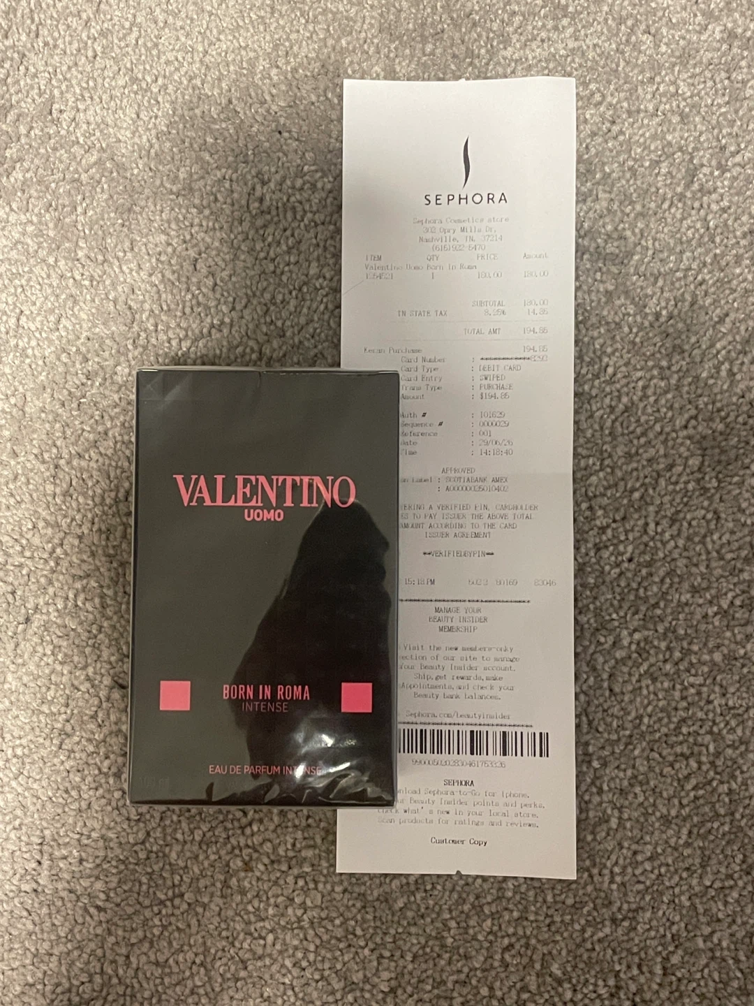 Valentino Uomo Born In Roma Intense 100ml
