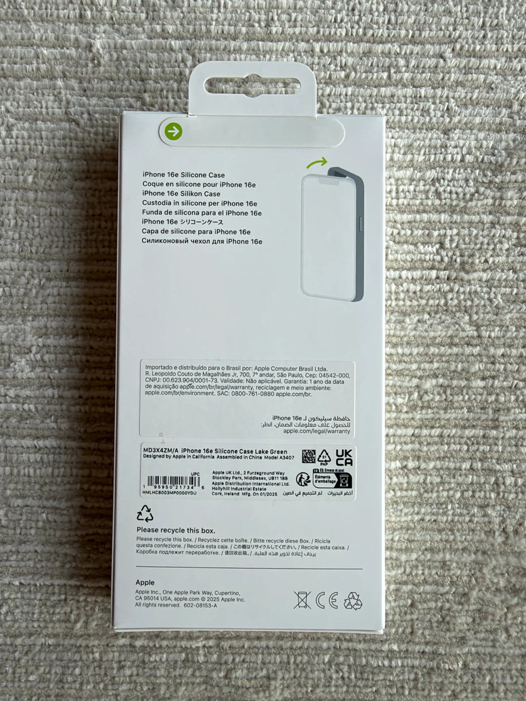 iPhone 16e Silicone Case – Lake Green – New $25 - photo 2