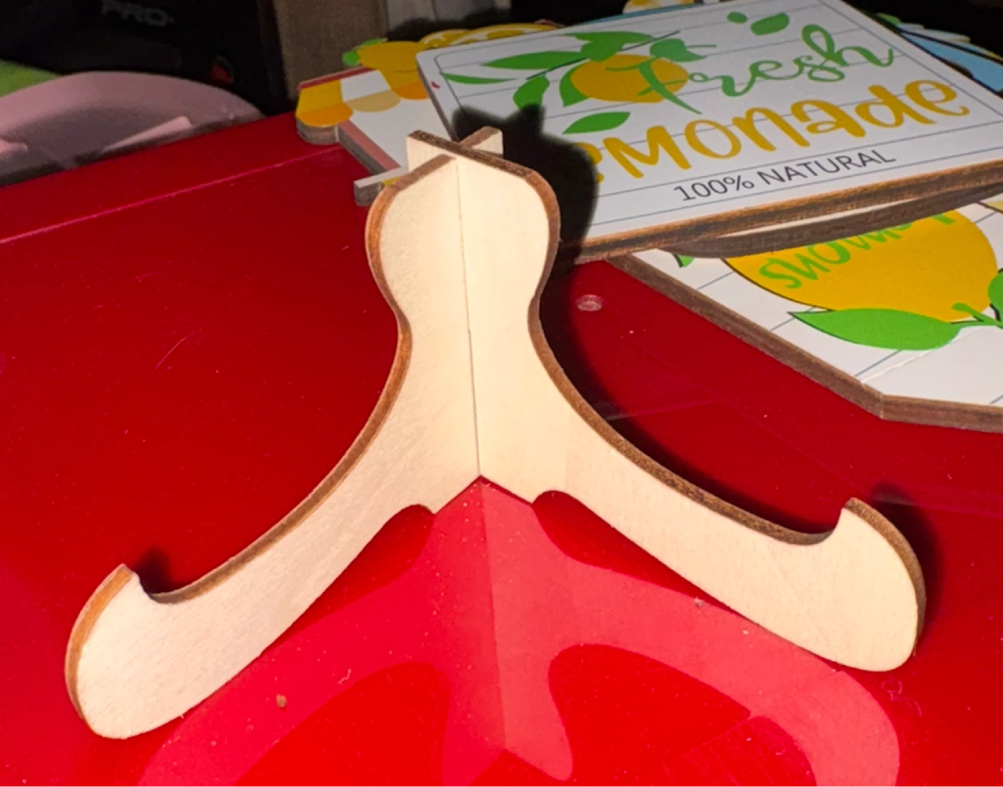 Lemonade Themed Wooden Tiered Tray Decor - photo 3