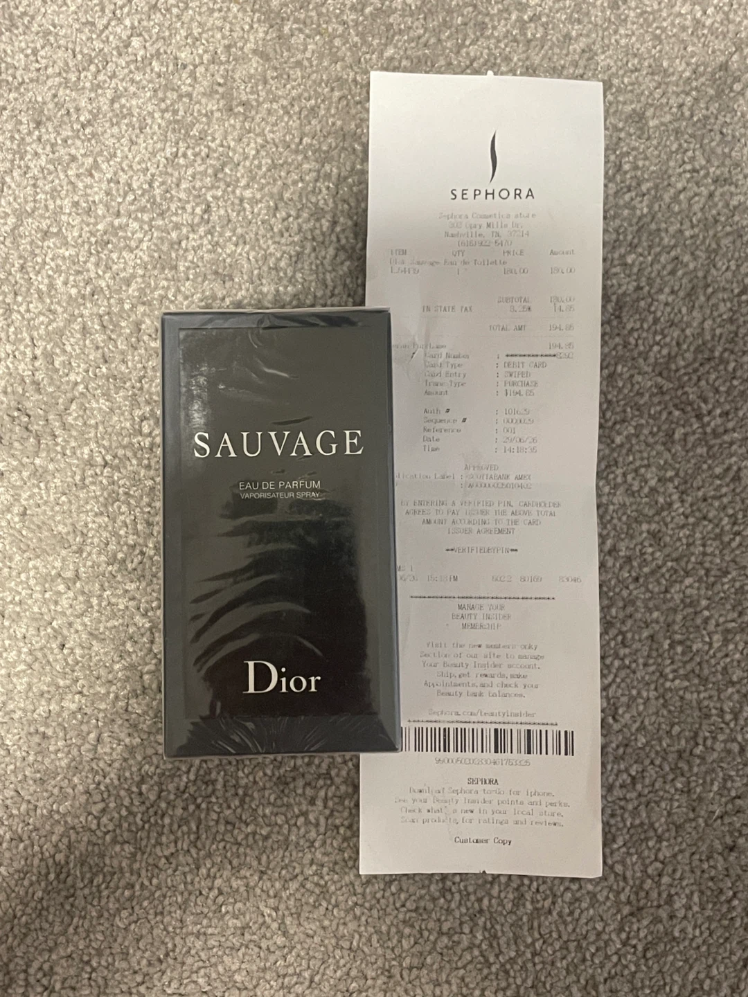Dior Sauvage Eau de Parfum