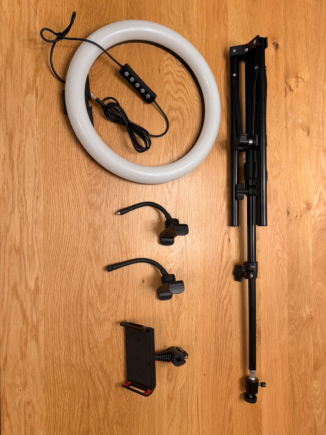 RGB LED Ring Light with Tripod Stand