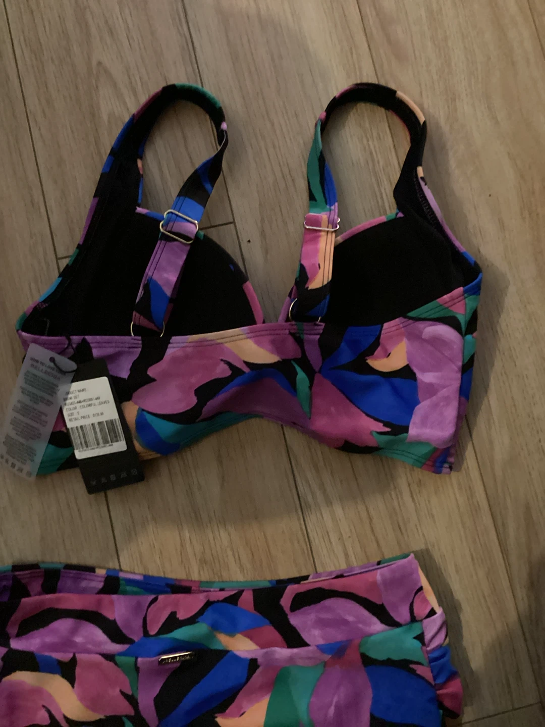 New Relleciga Floral High-Waisted Bikini Set - Small - photo 5