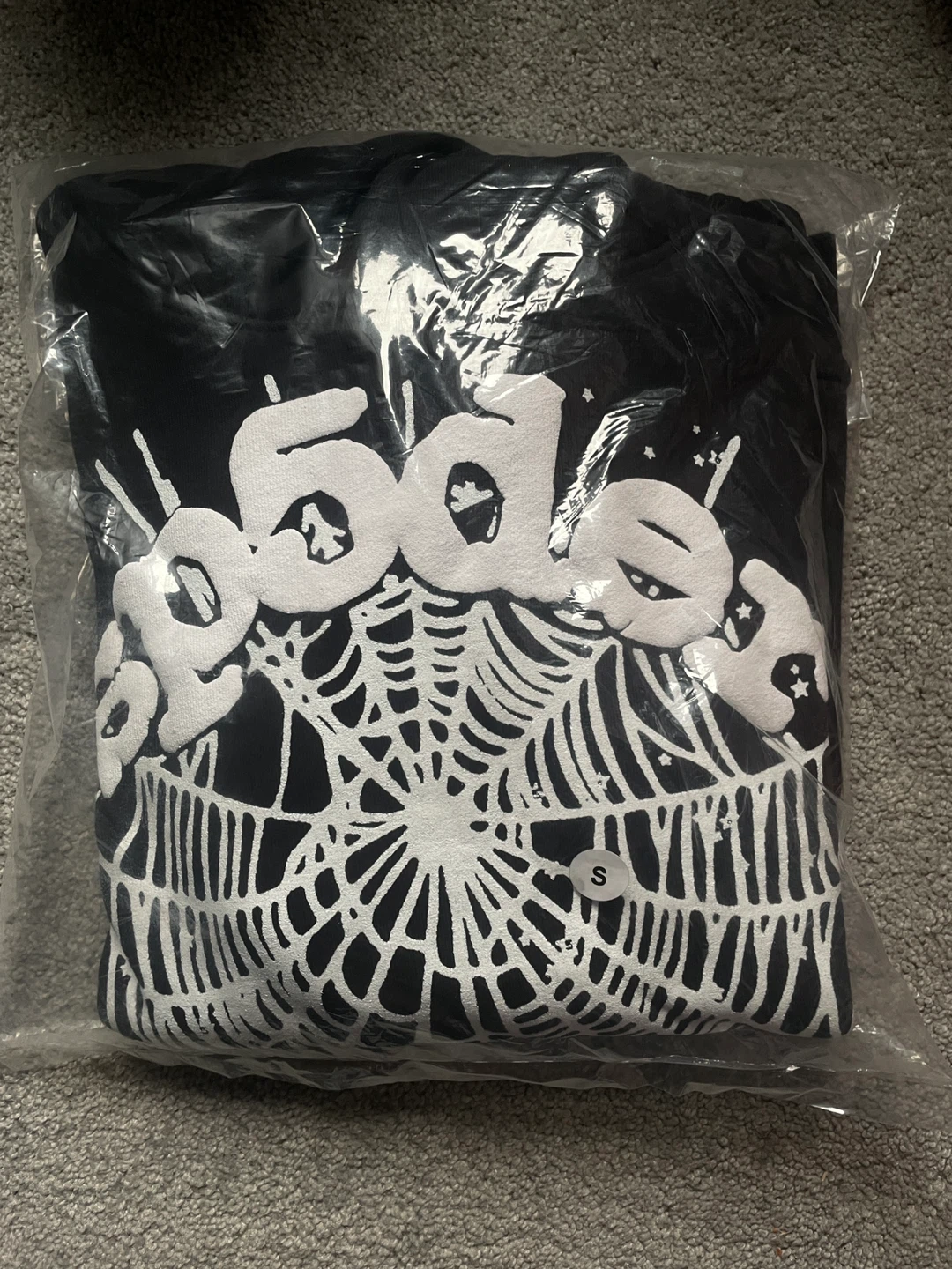 SP5DER Web Hoodie Black