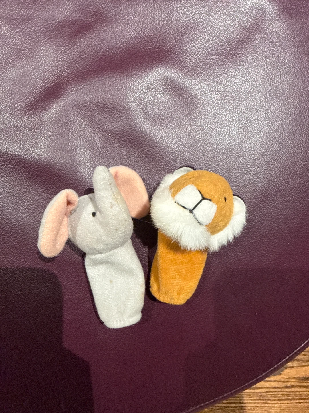 Elephant and Tiger Finger Puppets - photo 2