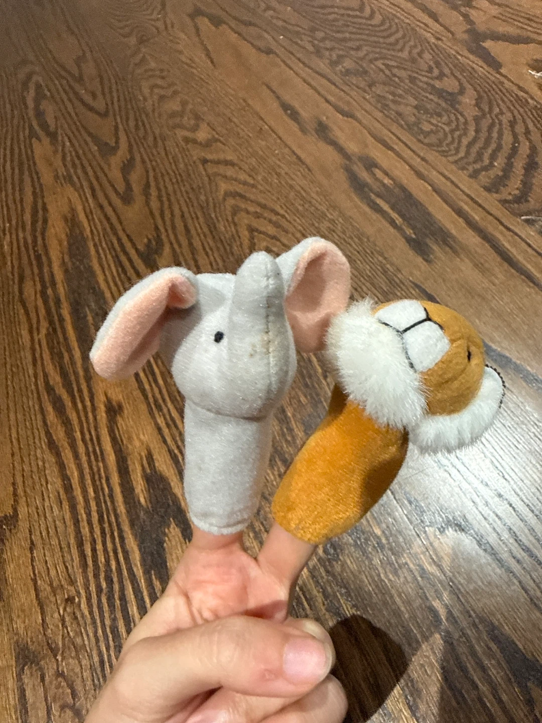 Elephant and Tiger Finger Puppets - photo 3