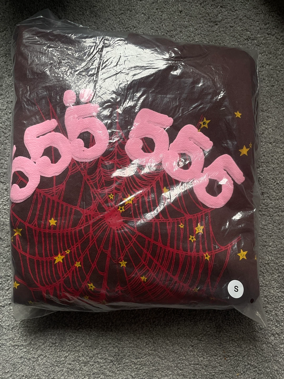 Sp5der 555 Hoodie Brown