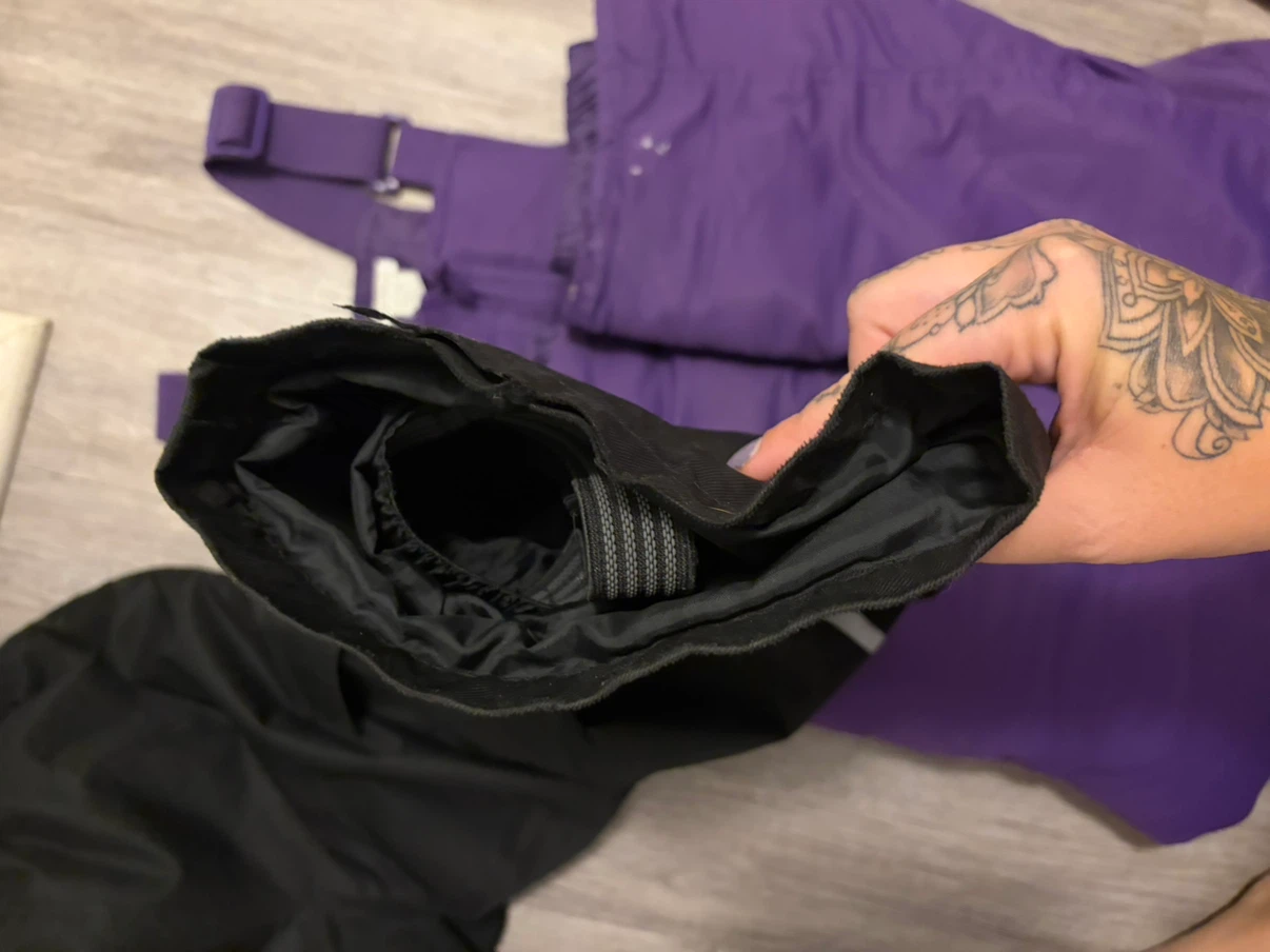 George Black Snow Pants Size 7-8 - photo 3