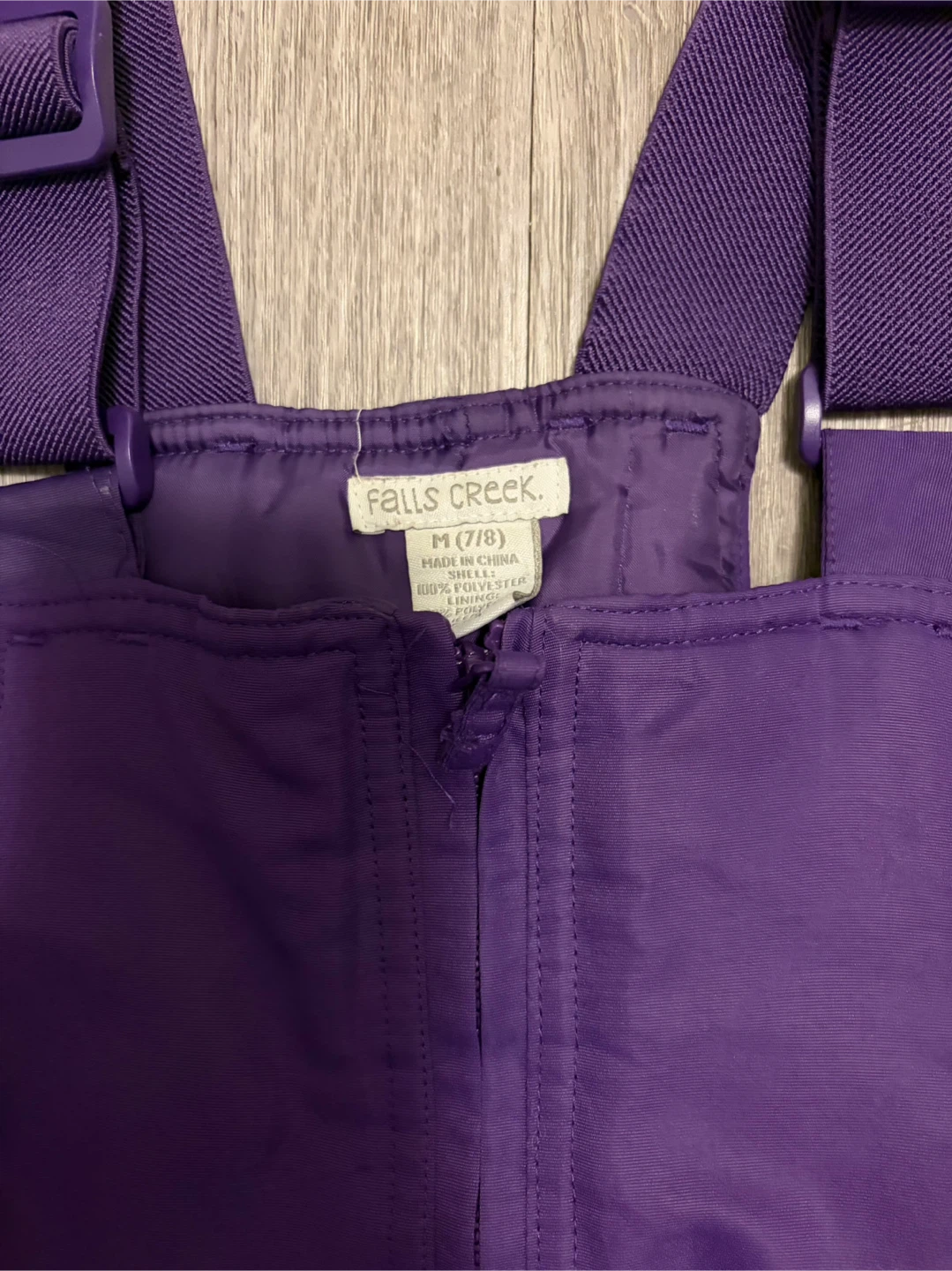 Falls Creek Purple Snow Pants Size M (7/8) - photo 2