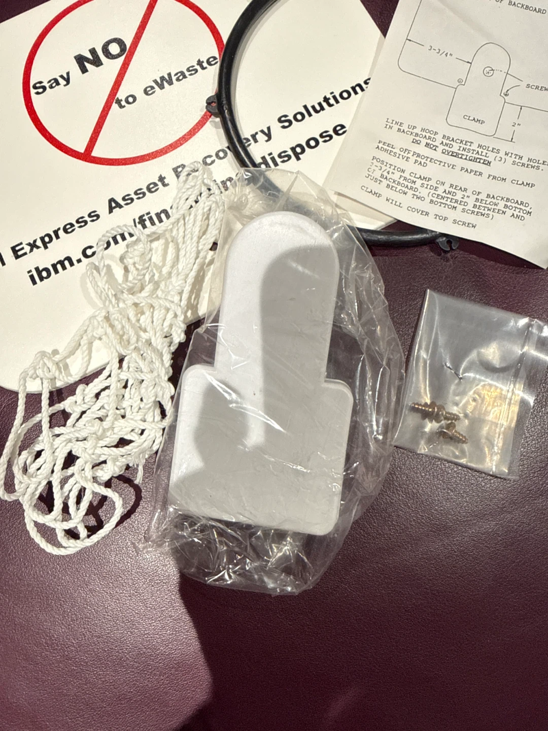 Mini Basketball Hoop Backboard Kit - photo 3