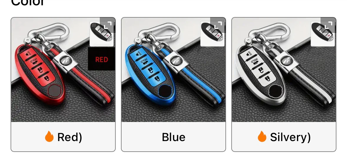 Car Key Fob Protective Case
