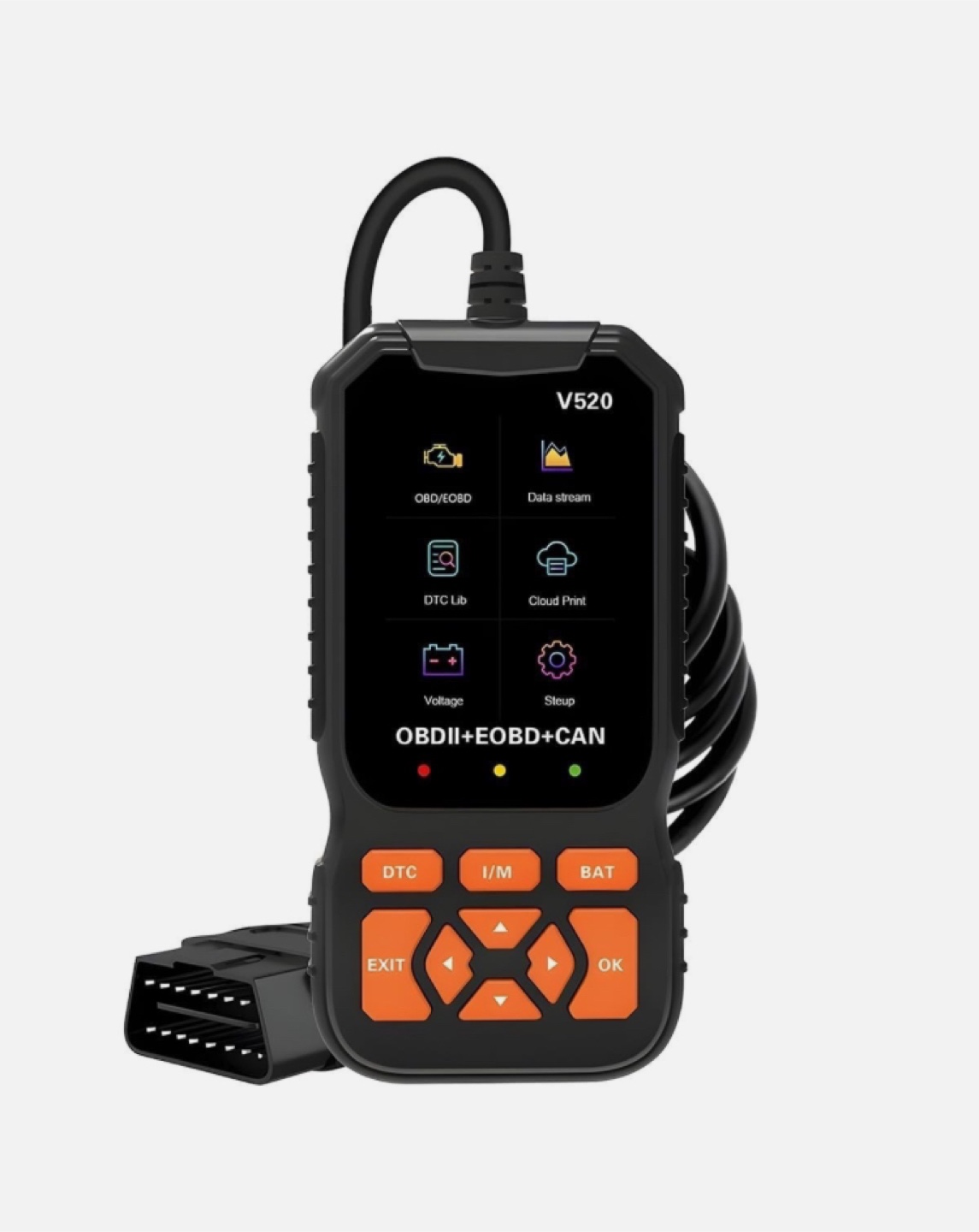 V520 OBDII EOBD CAN Car Scanner
