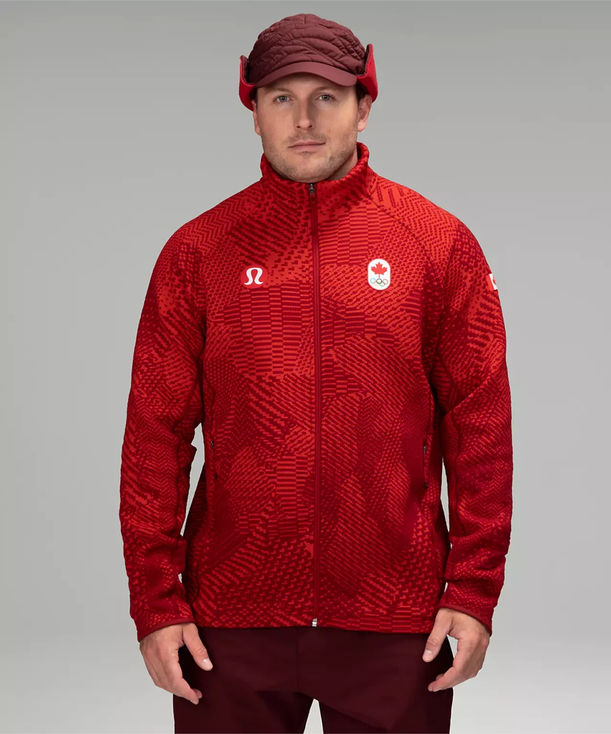 LULULEMON TEAM CANADA 2022 MEN’S END STATE JACKET *COC LOGO.