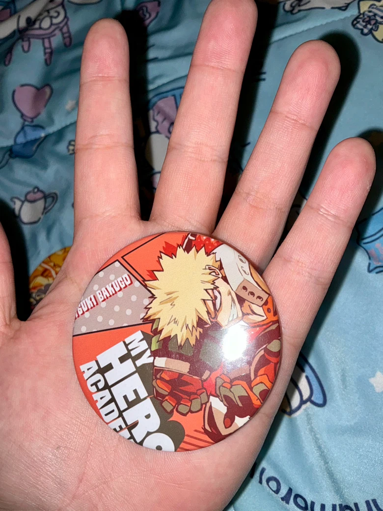 My Hero Academia Katsuki Bakugo Pin Buttons - photo 3