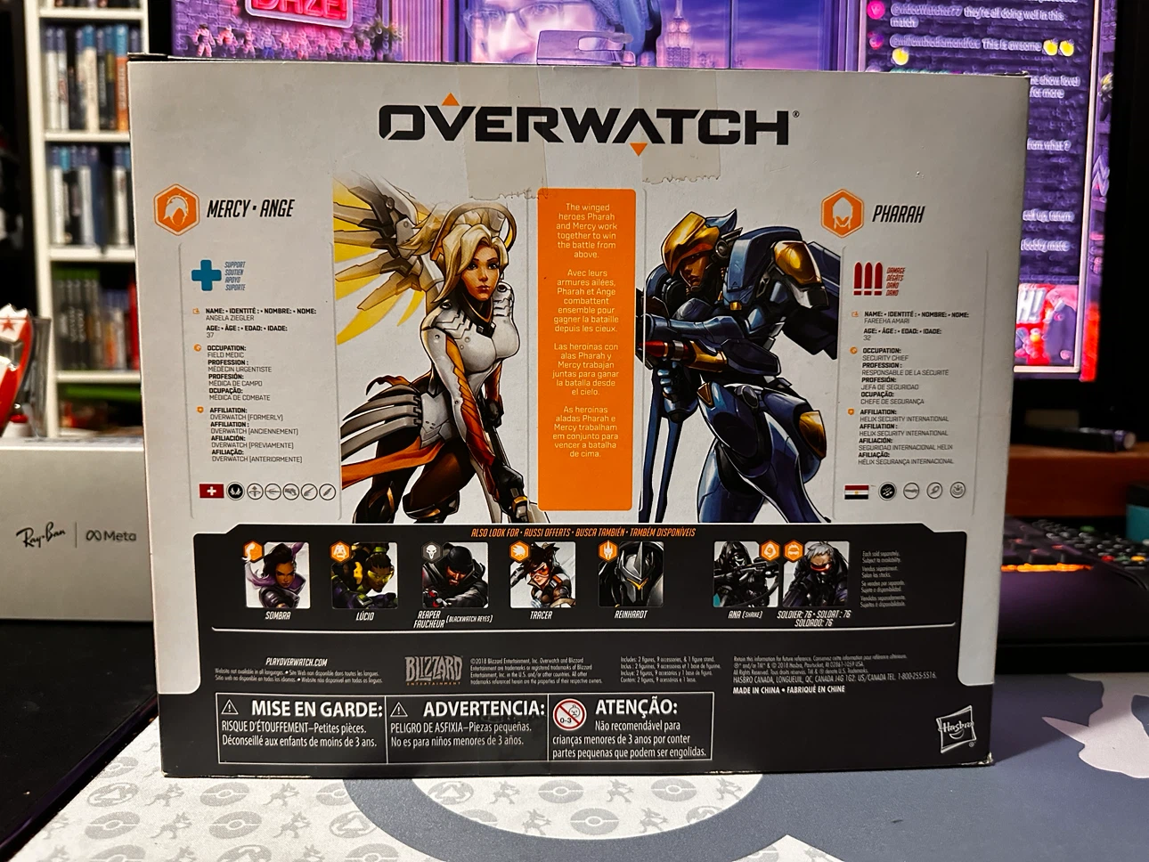 Overwatch Ultimates Action Figures - Mercy and Pharah - photo 2