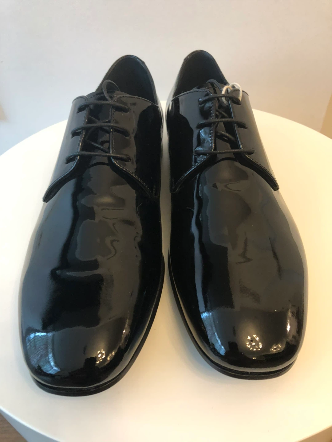 Salvatore Ferragamo Men's Patent Leather Shoes 6.5 EEE - photo 2