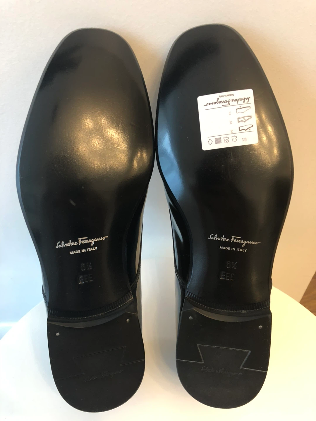 Salvatore Ferragamo Men's Patent Leather Shoes 6.5 EEE - photo 4