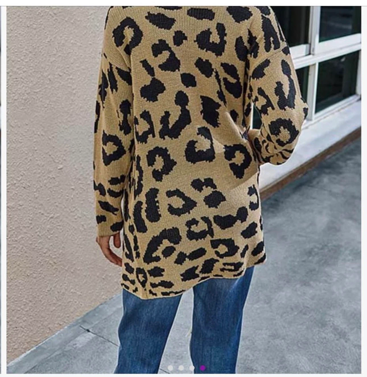Supreme Fashion Beige Leopard Cardigan - photo 2