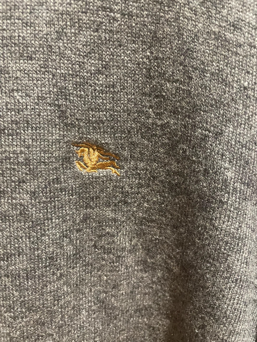 Burberry London Grey Crew Neck Sweater - photo 3