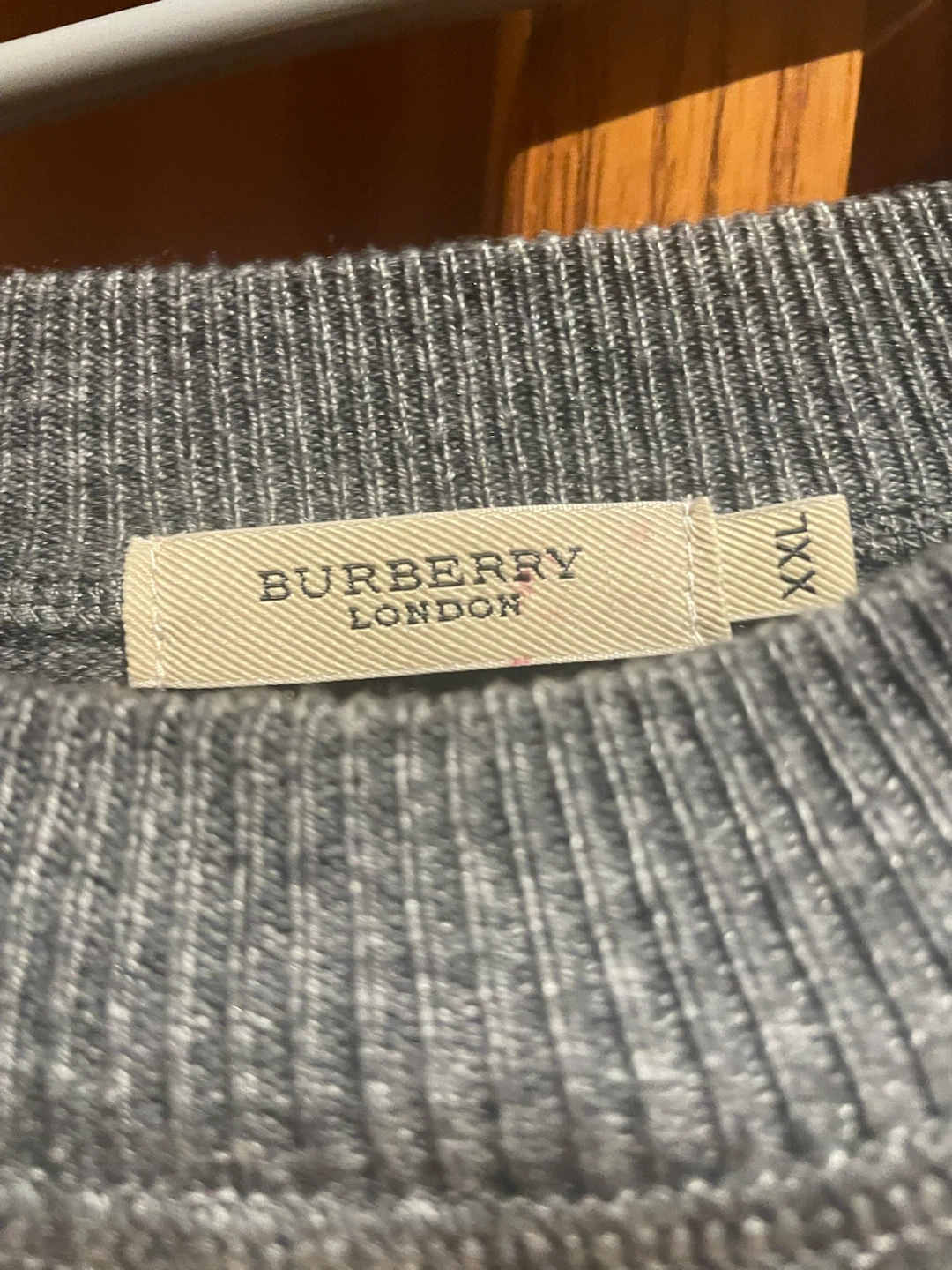 Burberry London Grey Crew Neck Sweater - photo 4