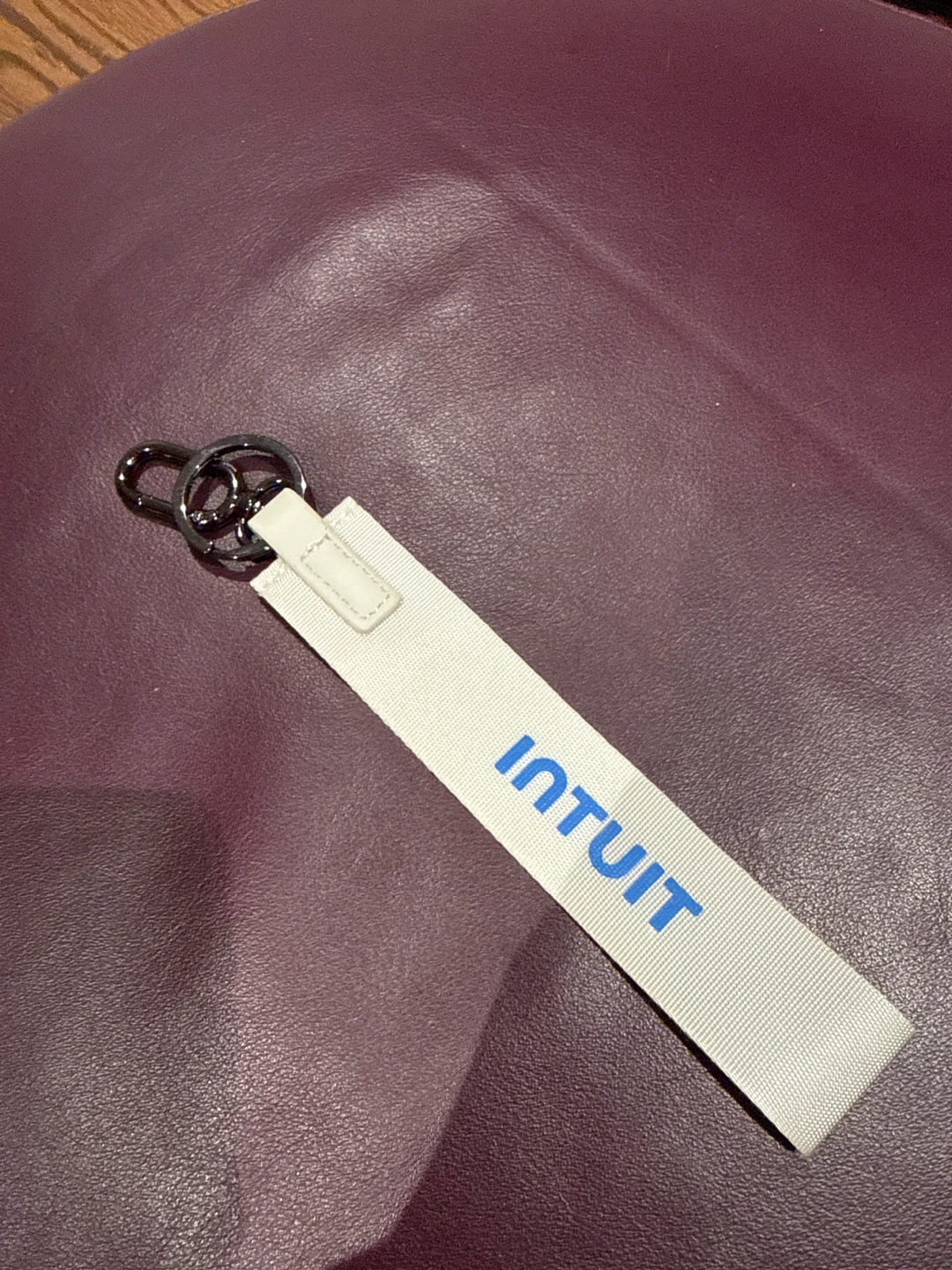 Intuit branded keychain