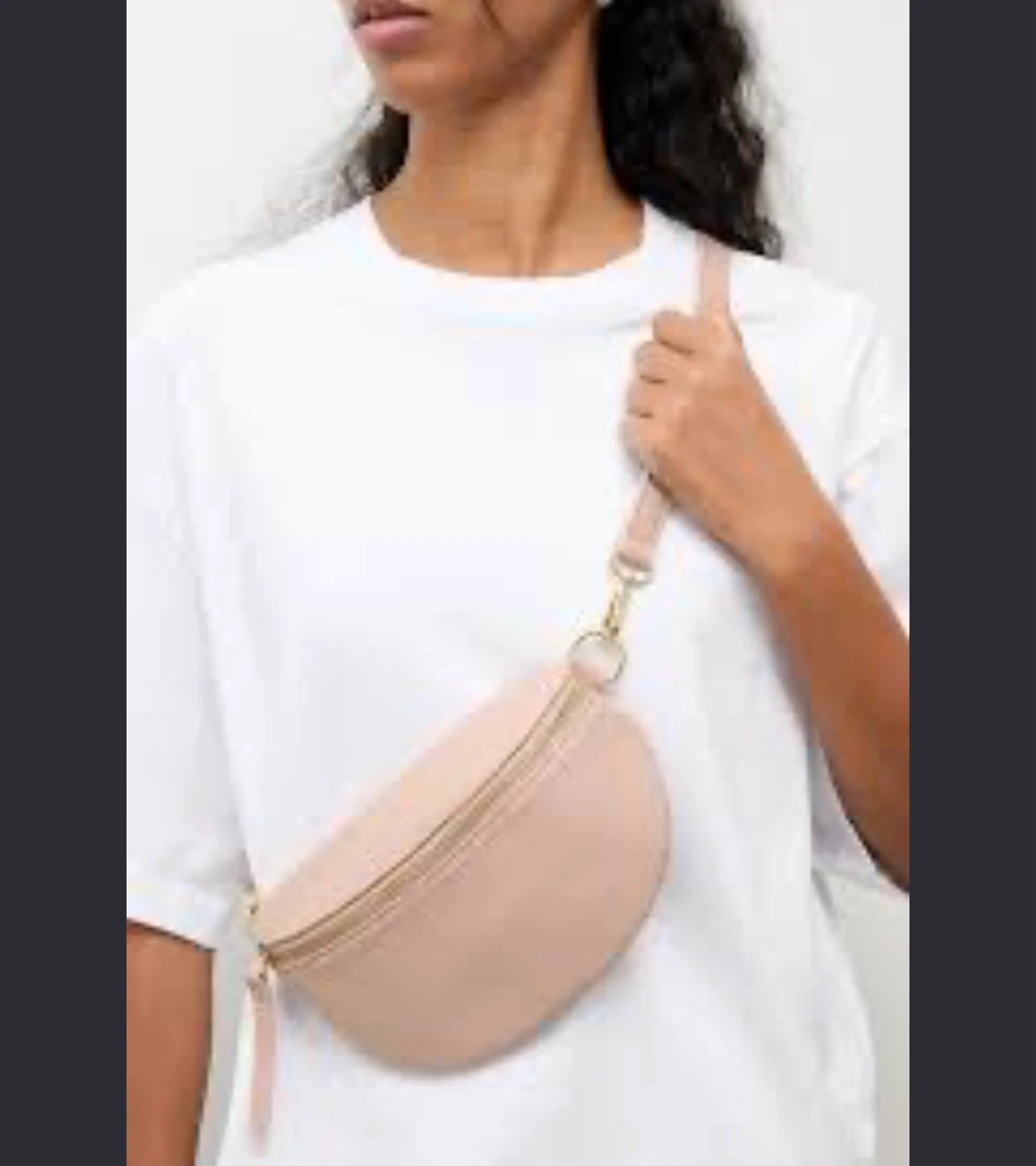 Genuine Leather Italian Belt Bag