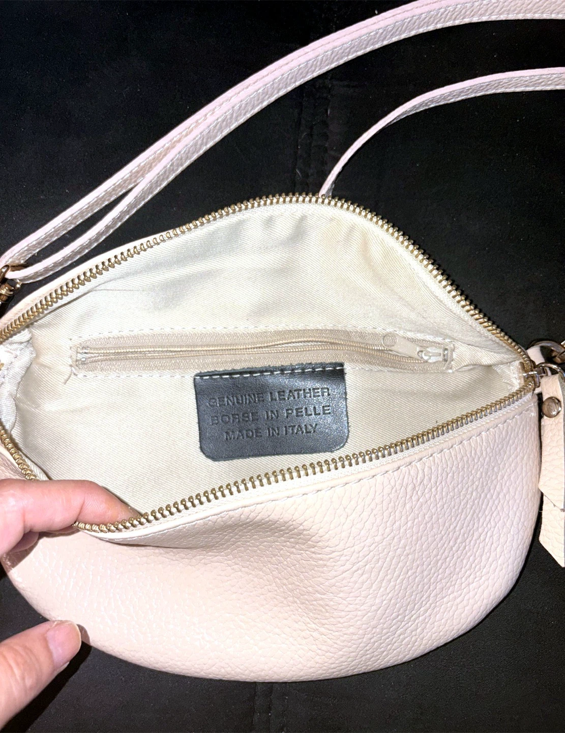 Genuine Leather Italian Belt Bag - photo 2