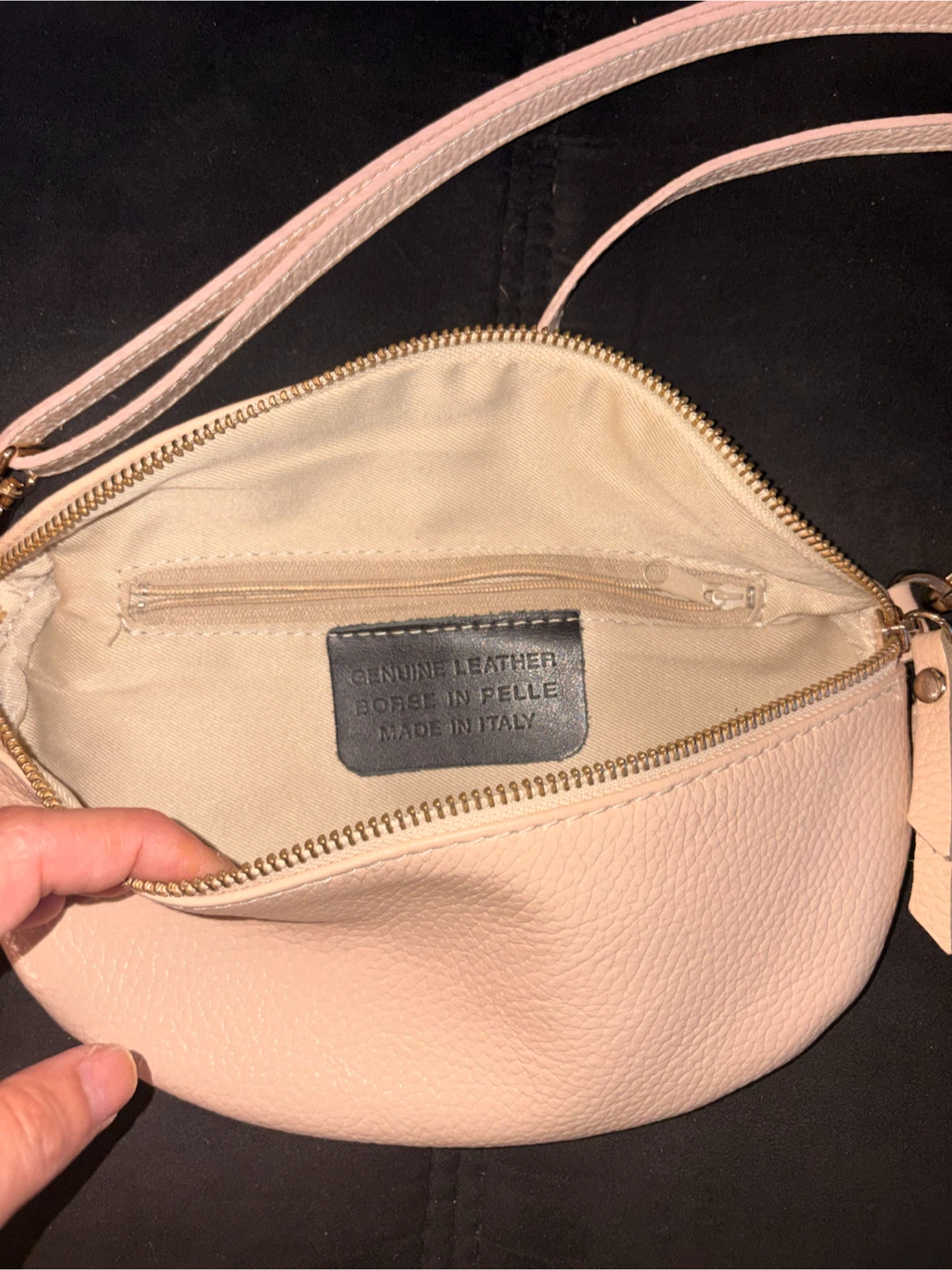 Genuine Leather Italian Belt Bag - photo 4