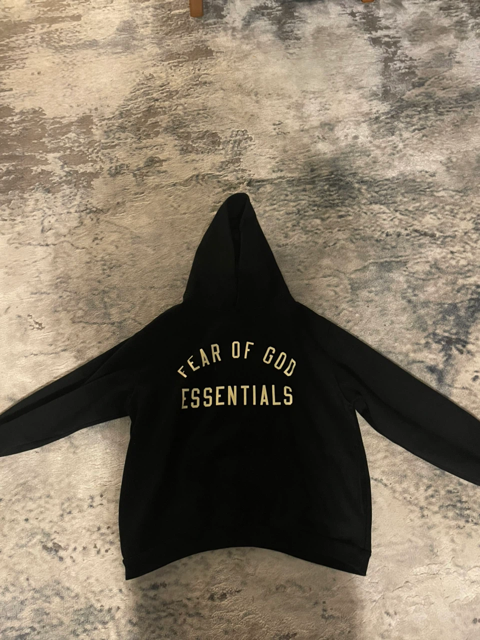 Fear of God Essentials Black Hoodie S fits medium