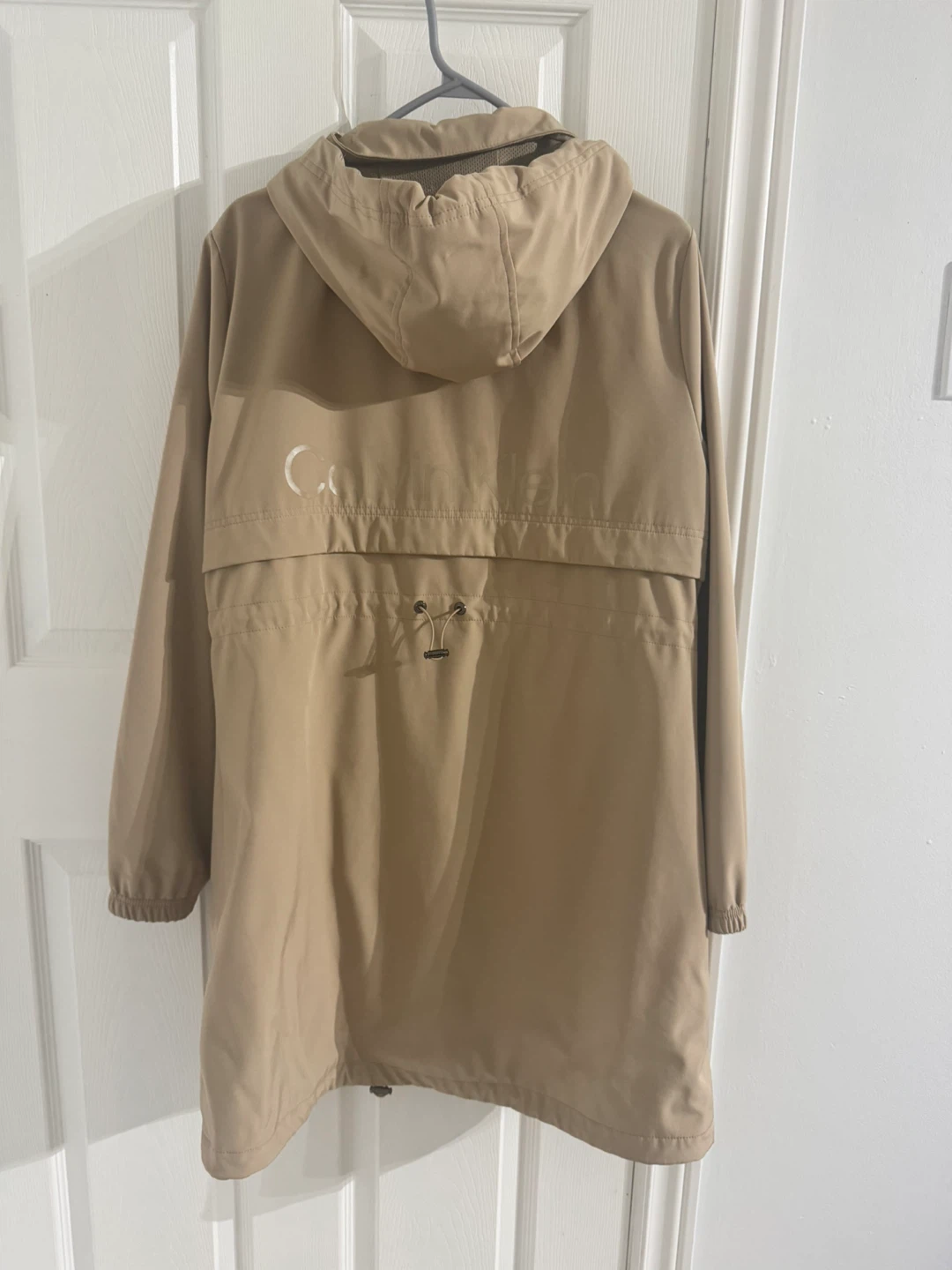 Calvin Klein Tan Hooded Rain Jacket - photo 3
