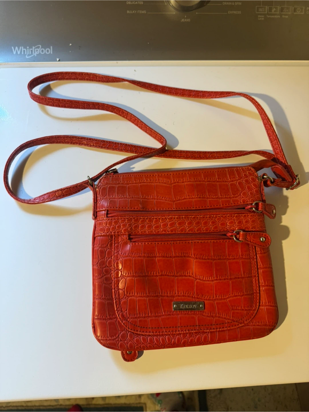 Koltov Red Crossbody Bag