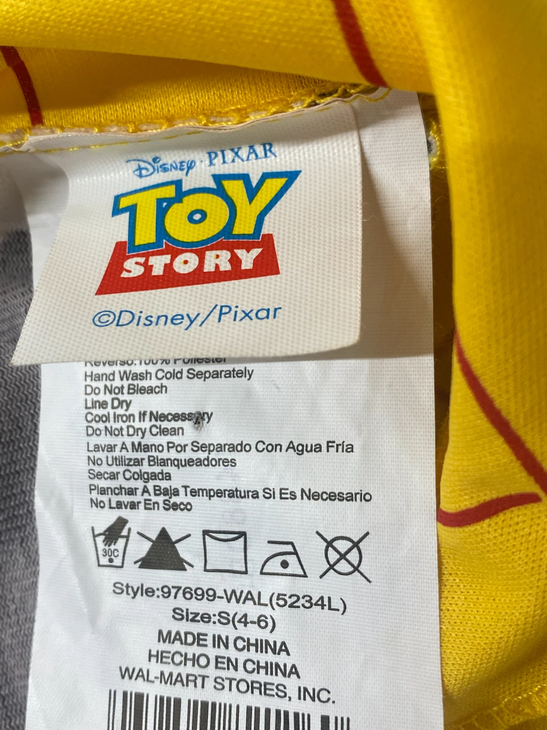 Disney Pixar Toy Story Woody Costume - photo 2