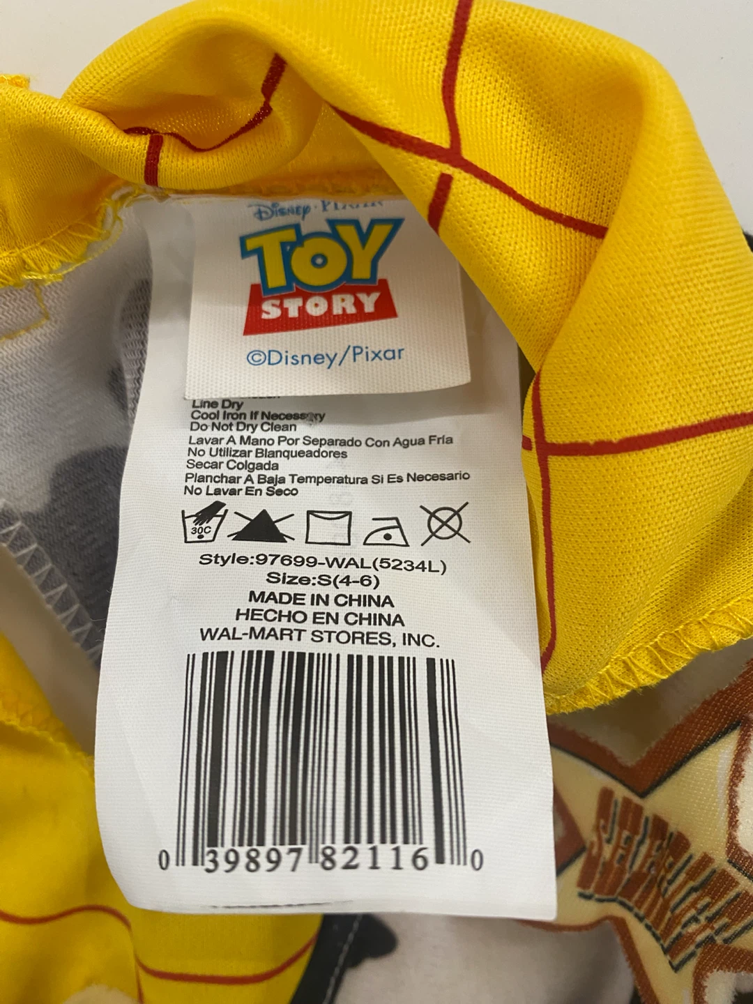 Disney Pixar Toy Story Woody Costume - photo 4