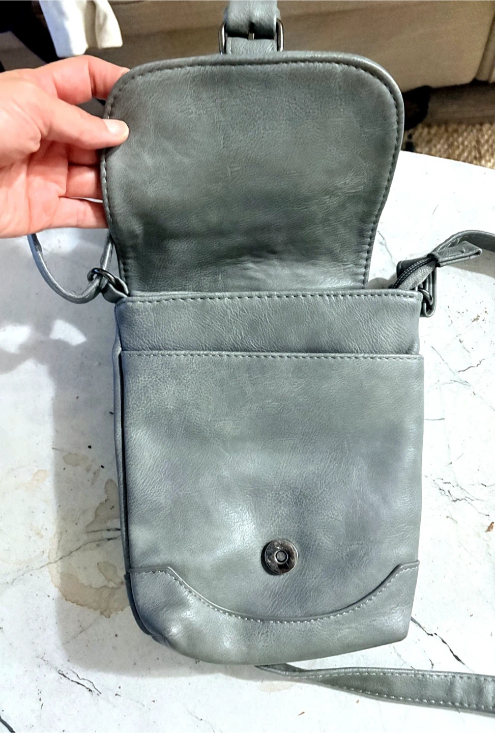 Silberkind Grey Crossbody Bag - photo 2
