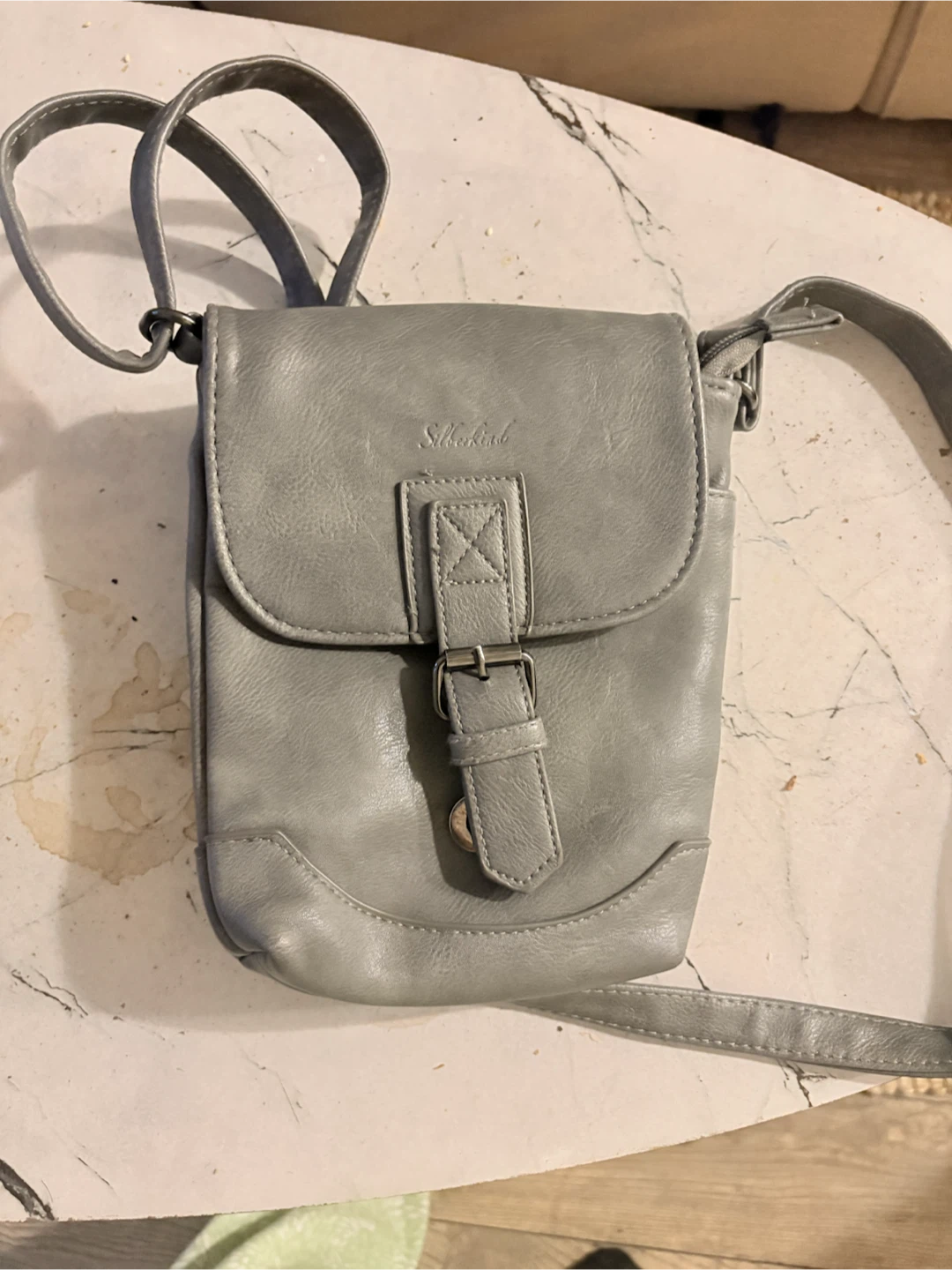 Silberkind Grey Crossbody Bag - photo 3