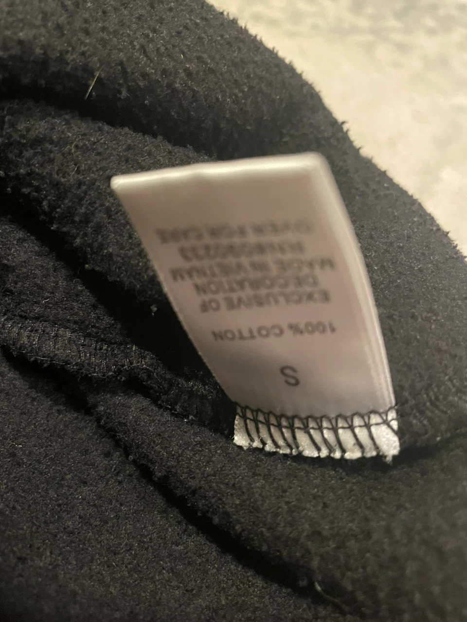 Fear of God Essentials Black Hoodie S fits medium - photo 3
