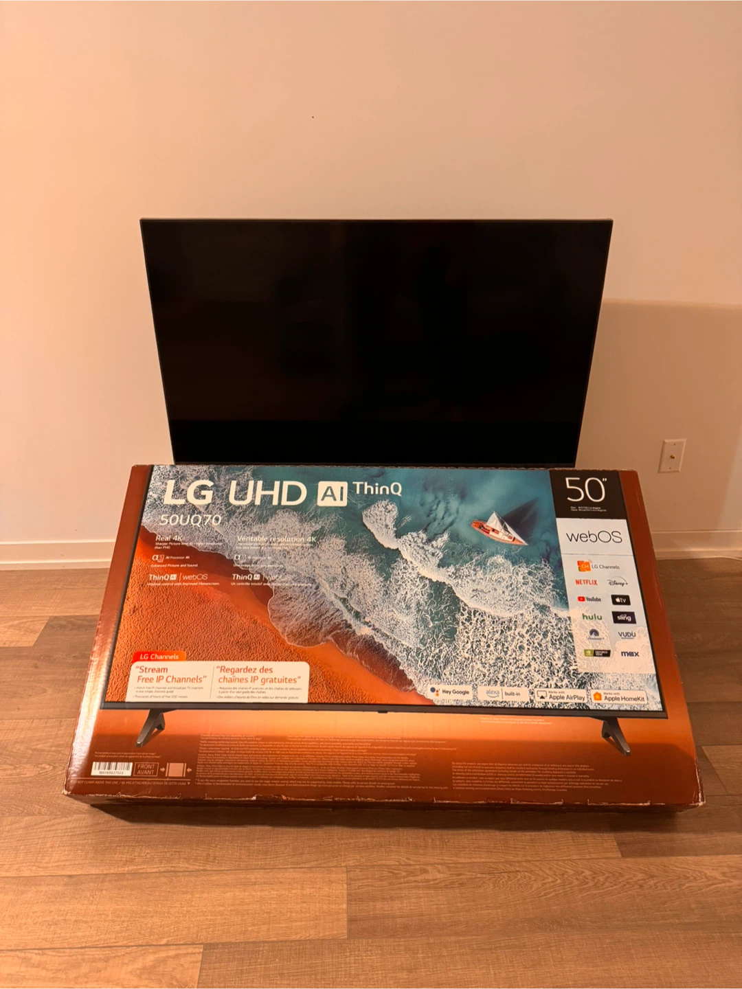 LG 50 inch UHD Smart TV 50UQ7070ZUE (manufactured Sept 2023)