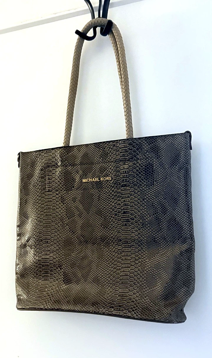 Michael Kors Snakeskin Pattern Tote