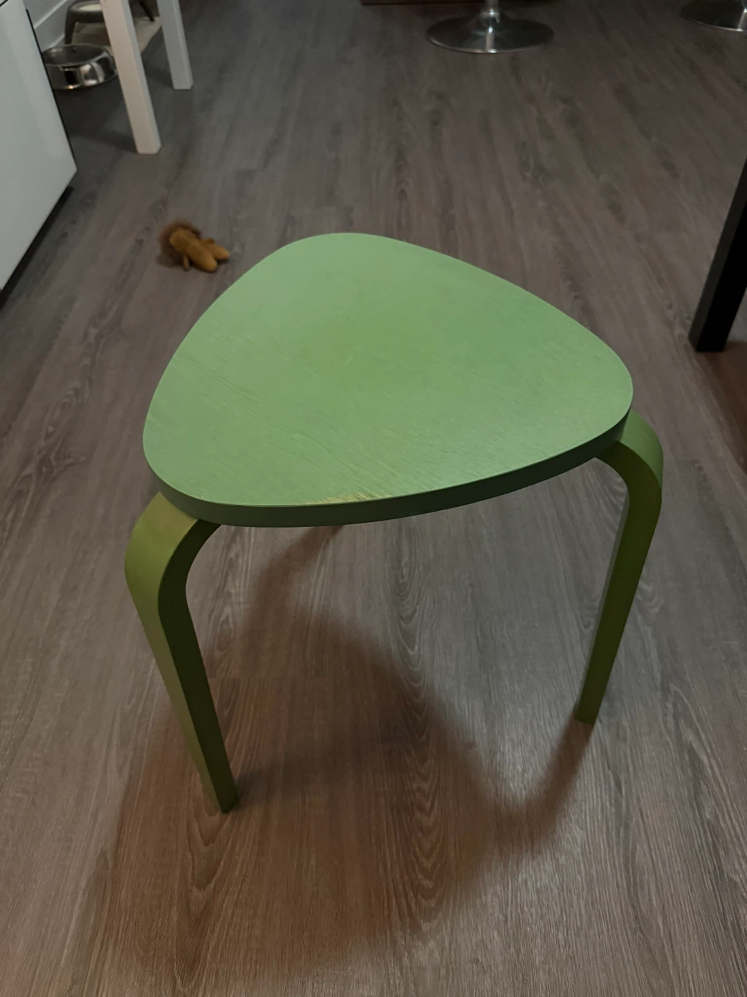 IKEA Flisat Children's Stool Green
