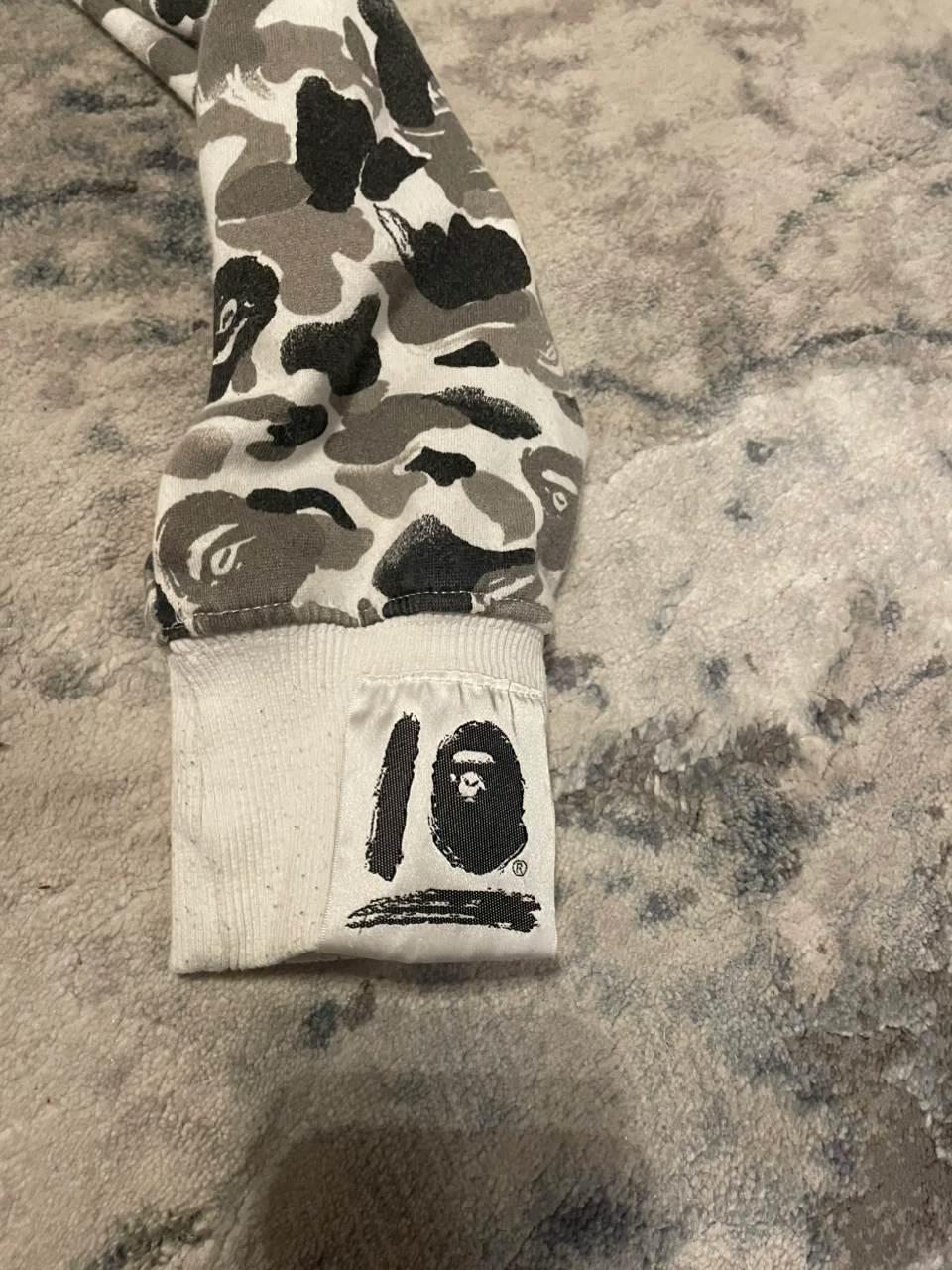 A Bathing Ape Camo Full Zip Hoodie - photo 4