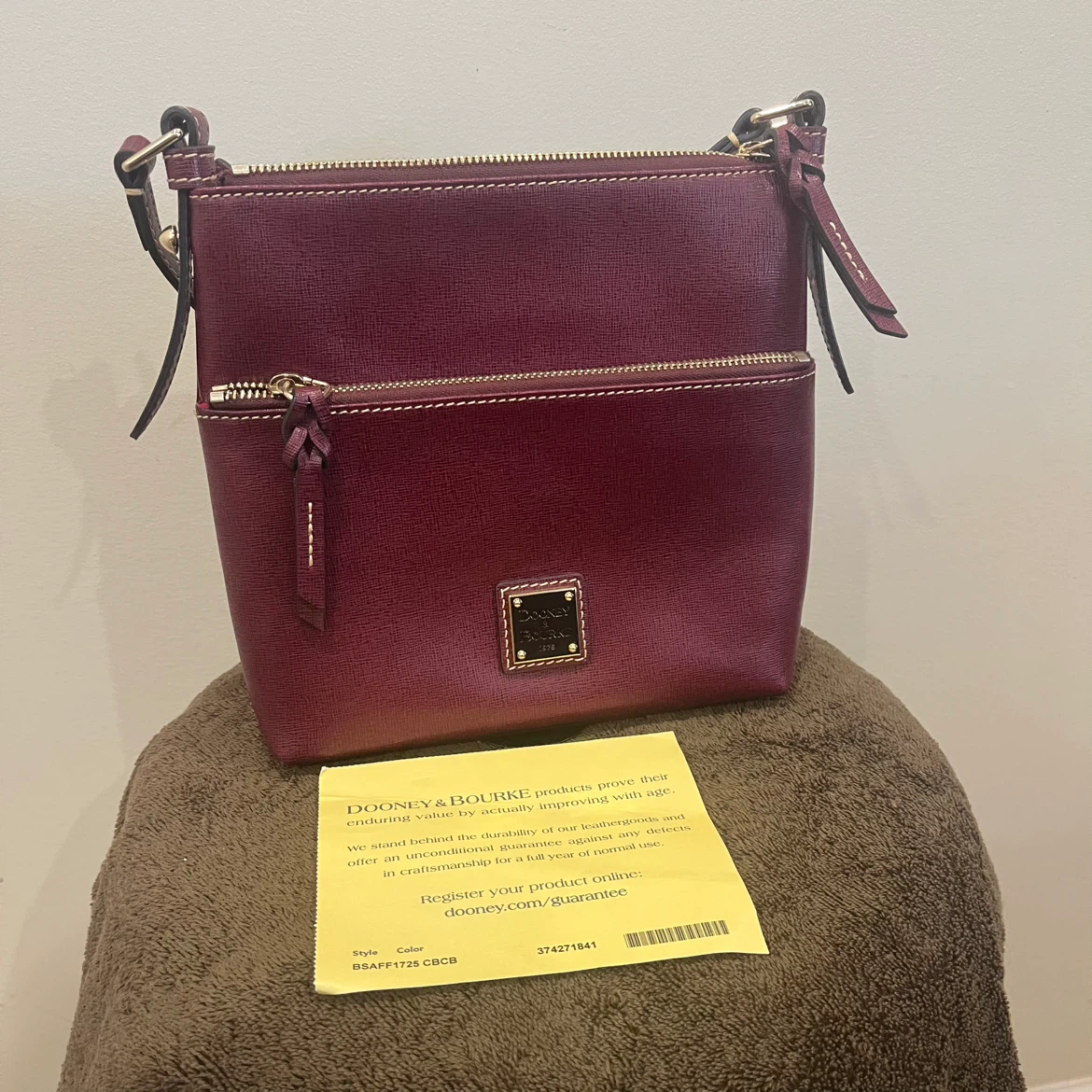Dooney & Bourke Crossbody Bag Burgundy