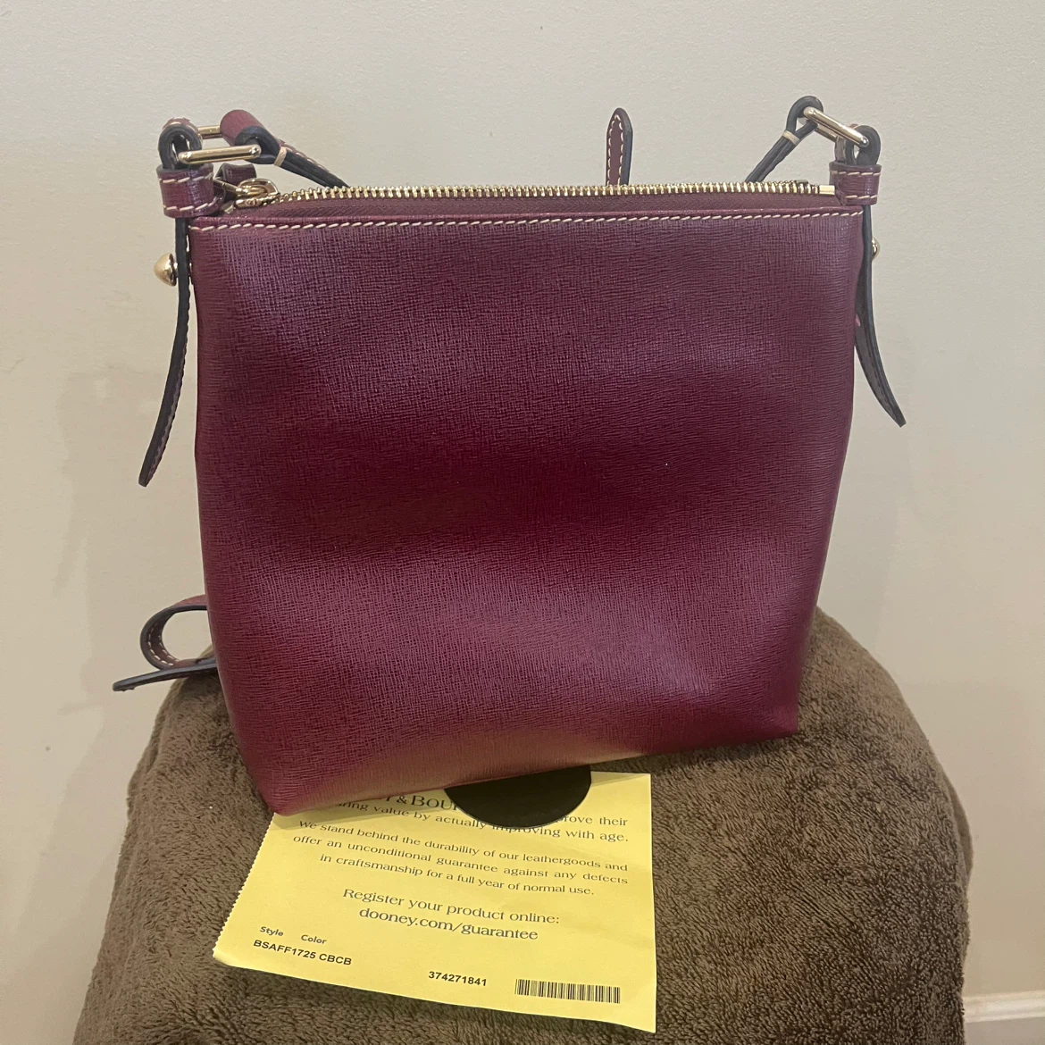 Dooney & Bourke Crossbody Bag Burgundy - photo 5