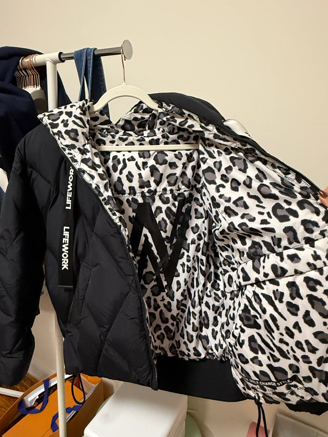 Lifework Reversible Puffer Jacket women size M - photo 2