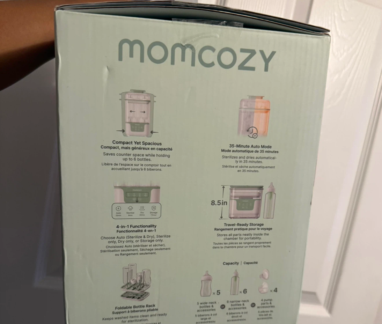 Momcozy Bottle Sterilizer & Dryer - photo 3